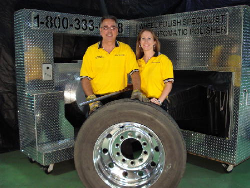 Bob & Angie Craders Wheel Polishing Machine